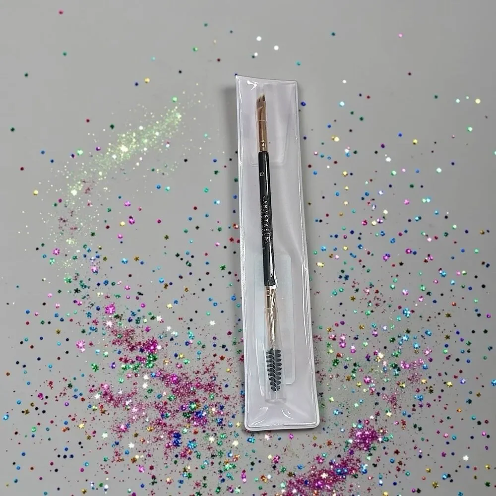 Anastasia Beverly Hills Brush 12 Duo Brow/Eye Liner Angled Cut/Spooley